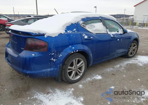 2014 Dodge Avenger Sxt z USA, uszkodzony, nr VIN 1C3CDZCB3EN130811